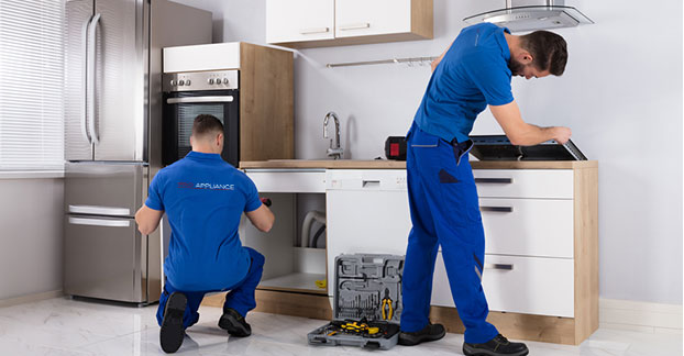 tow-technicians-worked-on-the-kitchen